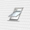 Fereastră de Mansardă VELUX, GZL 1051, Mâner Sus - Dimensiuni - 78x118 MK06
