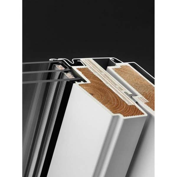 Fereastră de Mansardă VELUX, GLU 0061 Standard Plus, Mâner Sus - Dimensiuni - 78x118 MK06
