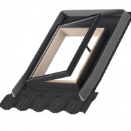Fereastră de ieșire pe acoperiș Velux VLT 029, cu blocator, 45 x 73 cm